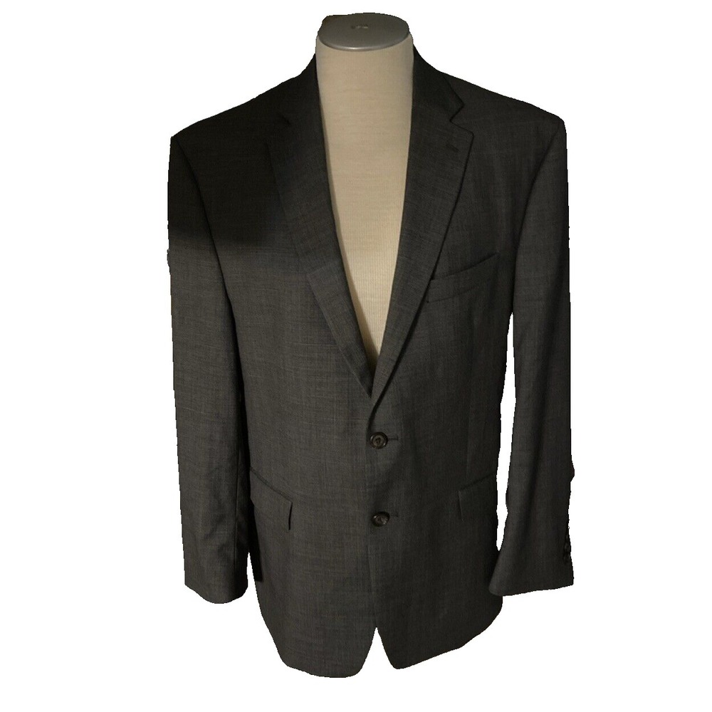 ralph lauren Blazer Suit Jacket Wool 46R Men's Grey Sports Coat